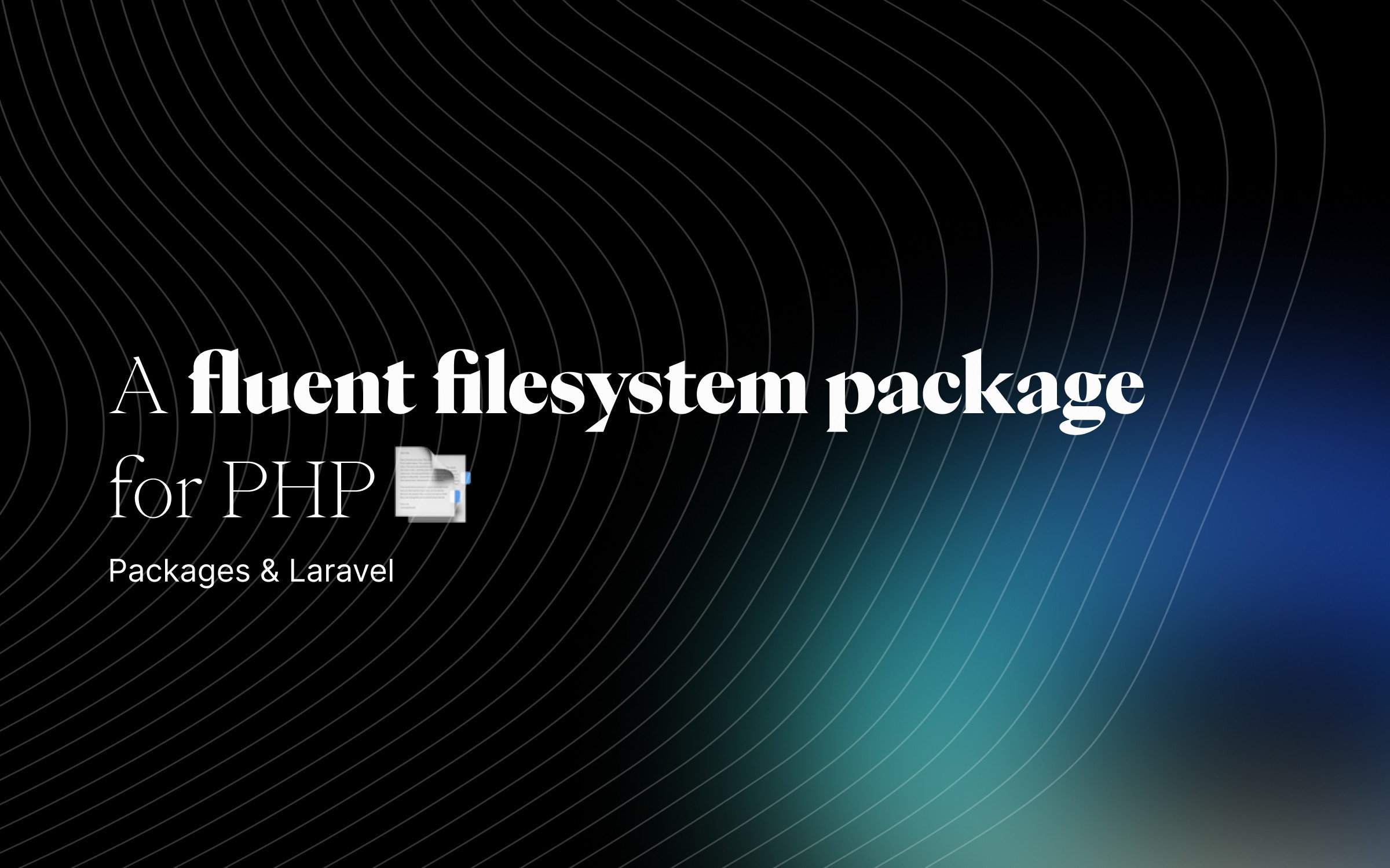 A-fluent-filesystem-package-for-PHP-📑